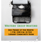 WESTCLIFFE WRITERS’ GROUP TO MEET