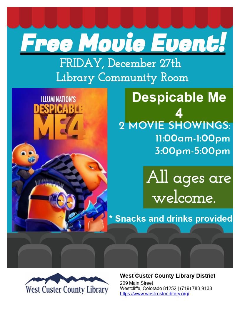 FREE MOVIE EVENT: DESPICABLE ME 4