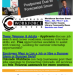 POSTPONED Colorado Workforce Services Event FREE