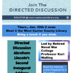 Directed Discussion Lincoln's Second Inaugural Address